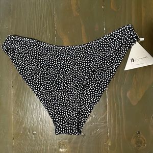 Buffbunny large swim bikini bottoms bossy print